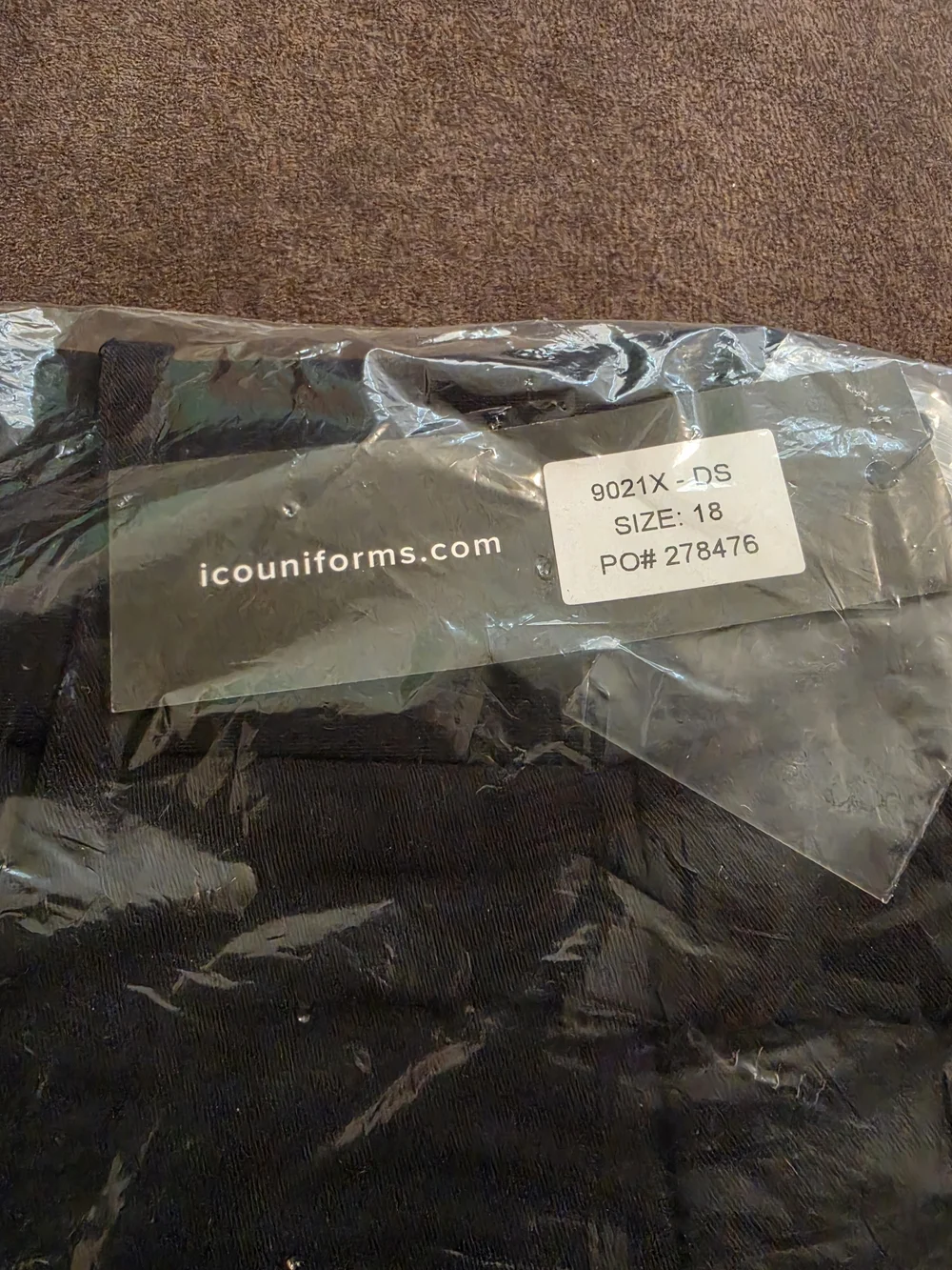Women's Black ICO Dress Pants Sz 18